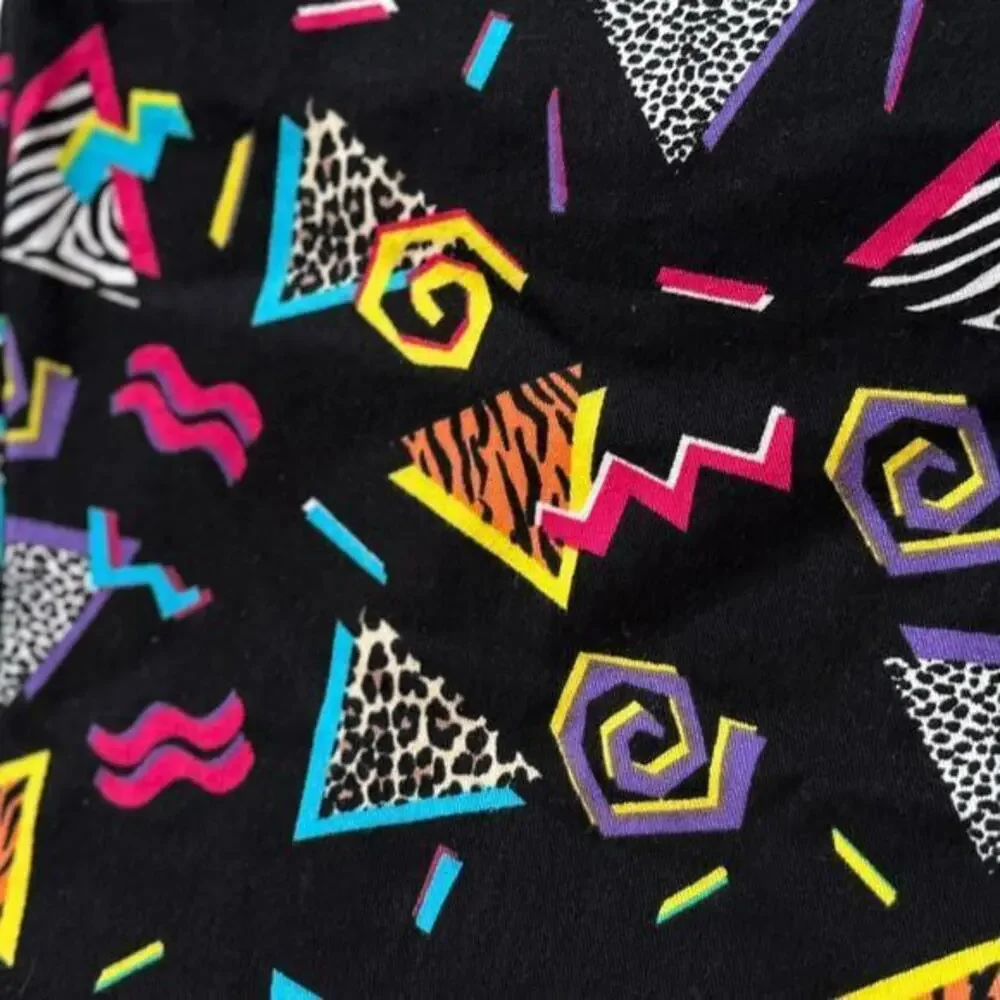 Raw Yarn Industries‎ Stretch Twill Shorts Men's Size M Retro 80s/90s Print - Picture 5 of 5